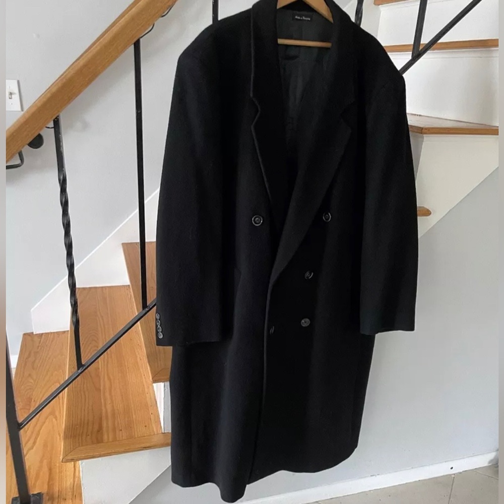 Vintage Stafford  Men’s Wool Black Coat